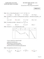 Đề thi thử Toán THPTQG 2018 trường Phổ Thông Năng Khiếu – TP. HCM lần 2