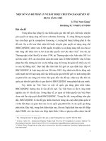 MỘT SỐ VẤN ĐỀ PHÁP LÝ VỀ BẮT BUỘC CHUYỂN GIAO QUYỀN SỬ DỤNG SÁNG CHẾ - Lê Thị Nam Giang