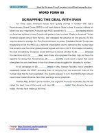 Bài tập word form 08