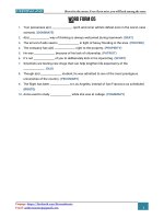 Bài tập word formation 05