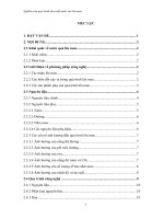 nghiên cứu quy trình sản xuất nước táo lên men