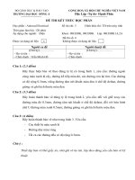 ĐỀ THI autocad electrical 