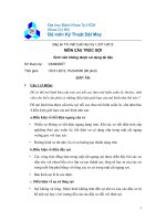 ĐỀ THI MÔN CẤU TRÚC SỢI