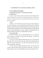 Cơ sở sinh lý của cảm giác, tri giác, chú ý