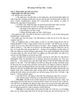 Đề cương ôn thi triết học mác lênin