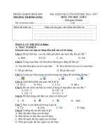 De thi tin hoc 4 HKII