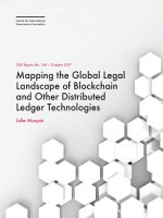 Mapping the Global Legal Landscape of Blockchain and Other Distributed Ledger Technologies