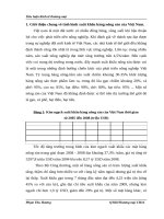 Tiểu luận về tình hình xuất khẩu nông sản của Việt Nam