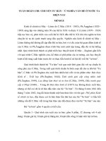 TÀI LIỆU THAM KHẢO KINH tế CHÍNH TRỊ   TUẦN HOÀN CHU CHUYỂN tư bản   ý NGHĨA vấn đề ở nước TA HIỆN NAY