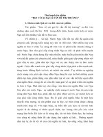 TÀI LIỆU THAM KHẢO KINH tế CHÍNH TRỊ   THU HOẠCH tác PHẨM, bàn về cái gọi là vấn đề THỊ TRƯỜNG của v i  lê NIN