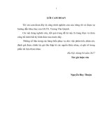Đánh giá hiệu quả chính sách chi trả dịch vụ môi trường rừng đến công tác quản lý bảo vệ rừng, cải thiện đời sống người dân lưu vực nhà máy thủy điện Cửa Đạt trên địa bàn tỉnh Thanh Hóa, giai đoạn từ 2012  2016 (Luận văn thạc sĩ)
