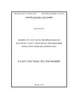 Nghiên cứu xây dựng mô hình giám sát mất rừng và suy thoái rừng tỉnh Điện Biên bằng công nghệ địa không gian (Luận văn thạc sĩ)