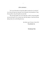 Nghiên cứu đặc điểm sinh học, sinh thái và đề xuất các giải pháp quản lý một số loài xén tóc (cerambycudae) tại khu bảo tồn thiên nhiên phu canh, tỉnh hòa bình 