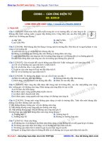 Đề thi cảm ứng điện từ