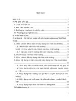 Luan van Xây dựng văn hóa ở trường trung học cơ sở hắc dịch – huyện tân thành – tỉnh bà rịa vũng tàu