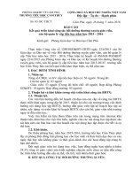 Báo cáo kết quả bồi dưỡng thường xuyên năm học 2015 2016 camthuy2