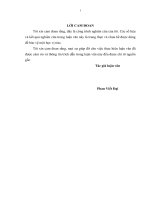 Nghiên cứu phân bố và tình trạng quần thể loài gà so ngực vàng (Arborophila chloropus) bằng phương pháp âm sinh học tại vườn quốc gia Cát Tiên (Luận văn thạc sĩ)