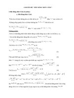 Chuyên đề bất đẳng thức Cô si