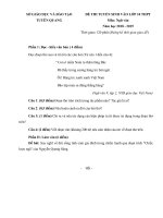 Đề thi thử vào lớp 10 THPT năm 2018 2019 môn ngữ văn   sở GDĐT tuyên quang 