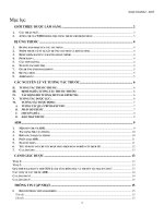 Ôn tập dược lâm sàng 1 phần 1