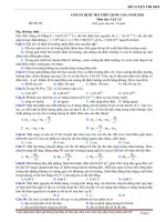 đề 05 06 thi thử vật lý THPTQG 2018