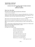 Đề thi thử vào lớp 10 THPT năm 2018 2019 môn ngữ văn   phòng GDĐT hàm yên 