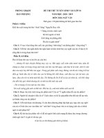 Đề thi thử vào lớp 10 THPT năm 2018 2019 môn ngữ văn   phòng GDĐT đan phượng 