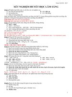 Ôn tập dược lâm sàng 1 phần 2