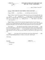 CV gửi CSGT huyện 22 12