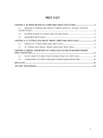 TIỂU LUẬN TRIẾT HỌC VỀ PHẬT GIÁO