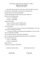 KẾ TOÁN máy (cđ kế toán   40 đề hc)