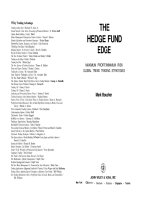 John wiley  sons the edge maximun profit minimum risk global trend trading strategies 