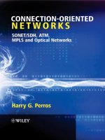 John wiley  sons connection oriented networks sonet sdh atm mpls and optical networks apr 2005 ddu 