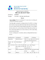 Đề thi hoc ky ii 2012 2013 Môn vật liệu vải kỹ thuật