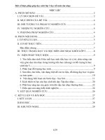 ĐỀ TÀI Một số biện pháp giúp học sinh lớp 5 học tốt môn âm nhạc