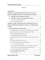 Hoàn thiện công tác kế toán tập hợp chi phí sản xuất và tính giá thành sản phẩm tại Công ty cổ phần Nhựa Hà Nội’