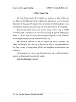 Hoàn thiện kế toán doanh thu,chi phí và xác định kết quả kinh doanh tại công ty TNHH MTV kiểm định kỹ thuật an toàn và tư vấn xây dựng