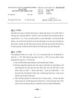 ĐỀ KIỂM TRA MÔN TRUYỀN NHIỆT