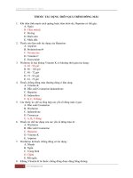 Câu hỏi trắc nghiệm dược lý – đáp án (2) 