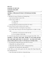 TỔ CHỨC THỰC HIỆN  NGHIỆP vụ GIAO NHẬN NGUYÊN PHỤ LIỆU NHẬP KHẨU PHỤC vụ sản XUẤT – GIA CÔNG XUẤT KHẨU BẰNG ĐƯỜNG BIỂN của CÔNG TY cổ PHẦN MAY PHƯƠNG ĐÔNG