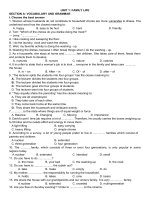 PRACTICE TEST FOR UNIT 1