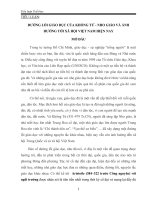 ĐƯỜNG lối GIÁO dục của NHO GIÁO và ẢNH HƯỞNG đến xã hội VIỆT NAM HIỆN NAY