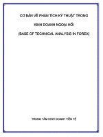 CƠ BẢN VỀ PHÂN TÍCH KỸ THUẬT TRONG KINH DOANH NGOẠI HỐI (BASE OF TECHNICAL ANALYSIS IN FOREX)