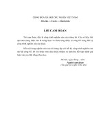 Nghiên cứu ảnh hưởng của một số thông số đến chi phí năng lượng riêng và chất lượng sản phẩm khi gia công lỗ bậc trên máy phay CNC DMG 635 