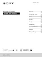 hướng dẫn sử dụng HXR MC2500