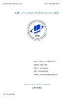 BÁO CÁO THỰC HÀNH CƠ HỌC ĐẤT FILE CHUẨN.
