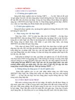 Giải pháp kết hợp HĐTNT môn Ngữ văn với các hoạt động khác của nhà trường nhằm nâng cao nhận thức cho học sinh về bảo tồn nét đẹp văn hóa trang phục truyền thống dân tộc Thái tại trường THPT