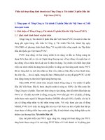 Phân tích hoạt động kinh doanh của tổng công ty tài chính cổ phần dầu khí việt nam (PVFC) 