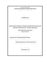 Giải pháp nâng cao năng lực tài chính của ngân hàng thương mại cổ phần công thương việt nam   chi nhánh thái nguyên 