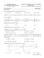 Đề thi thử Toán THPTQG 2018 trường THPT Thanh Chương 1 – Nghệ An lần 2